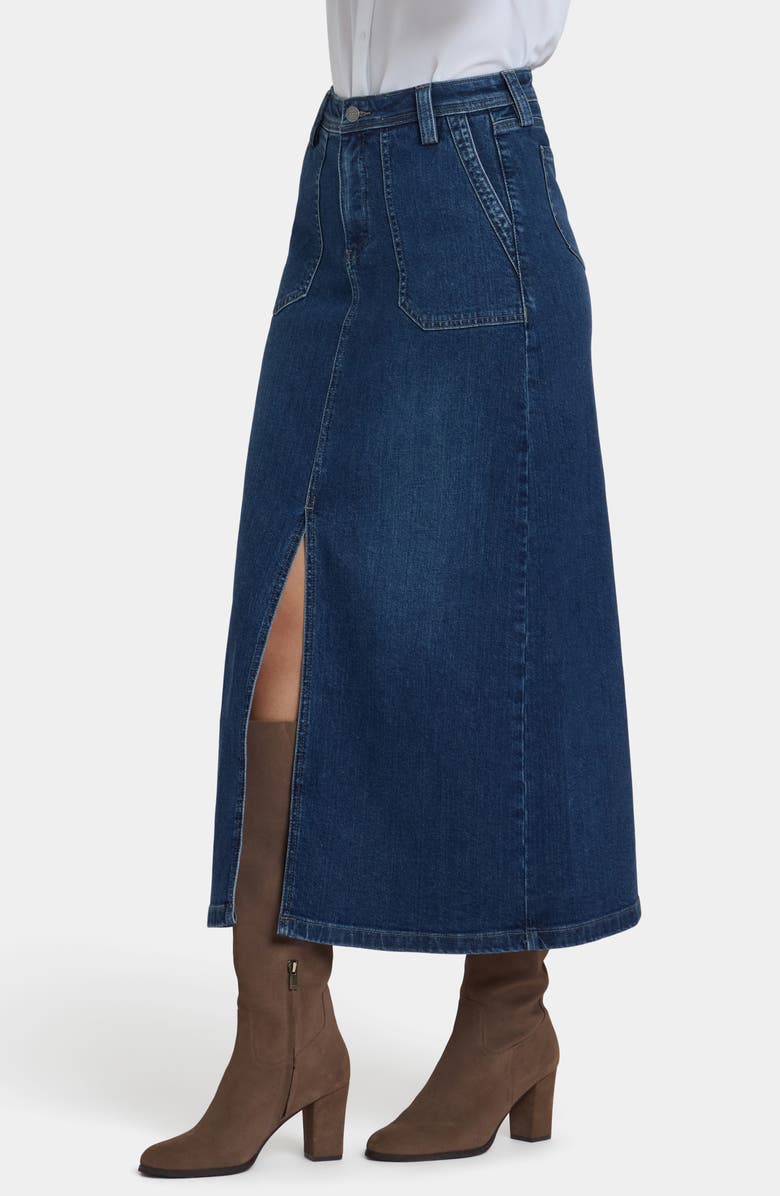 NYDJ Utility Pocket Denim Skirt, Alternate, color, 