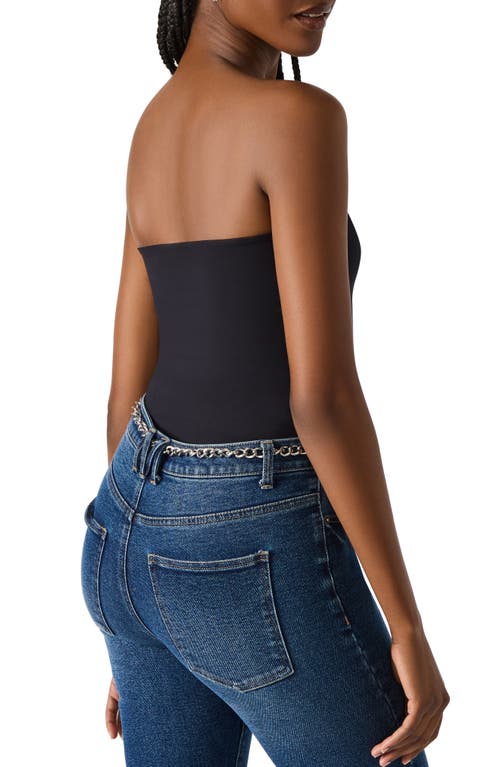 Steve Madden Aria Tube Top In Black