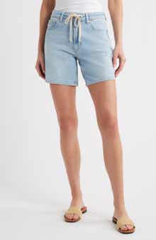 Rails Dume Drawstring Denim Shorts