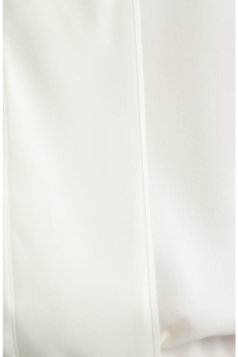 Kali Ruffle Sleeveless Stretch Silk Top, Alternate, color, IVORY