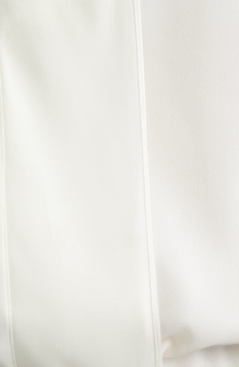 KOBI HALPERIN Kali Ruffle Sleeveless Stretch Silk Top, Alternate, color,