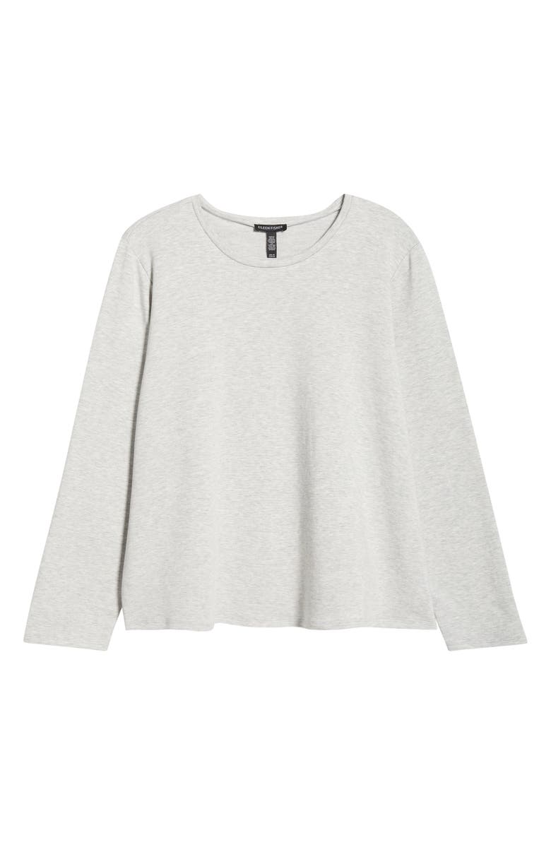 Eileen Fisher Crewneck Top, Alternate, color, Dark Pearl