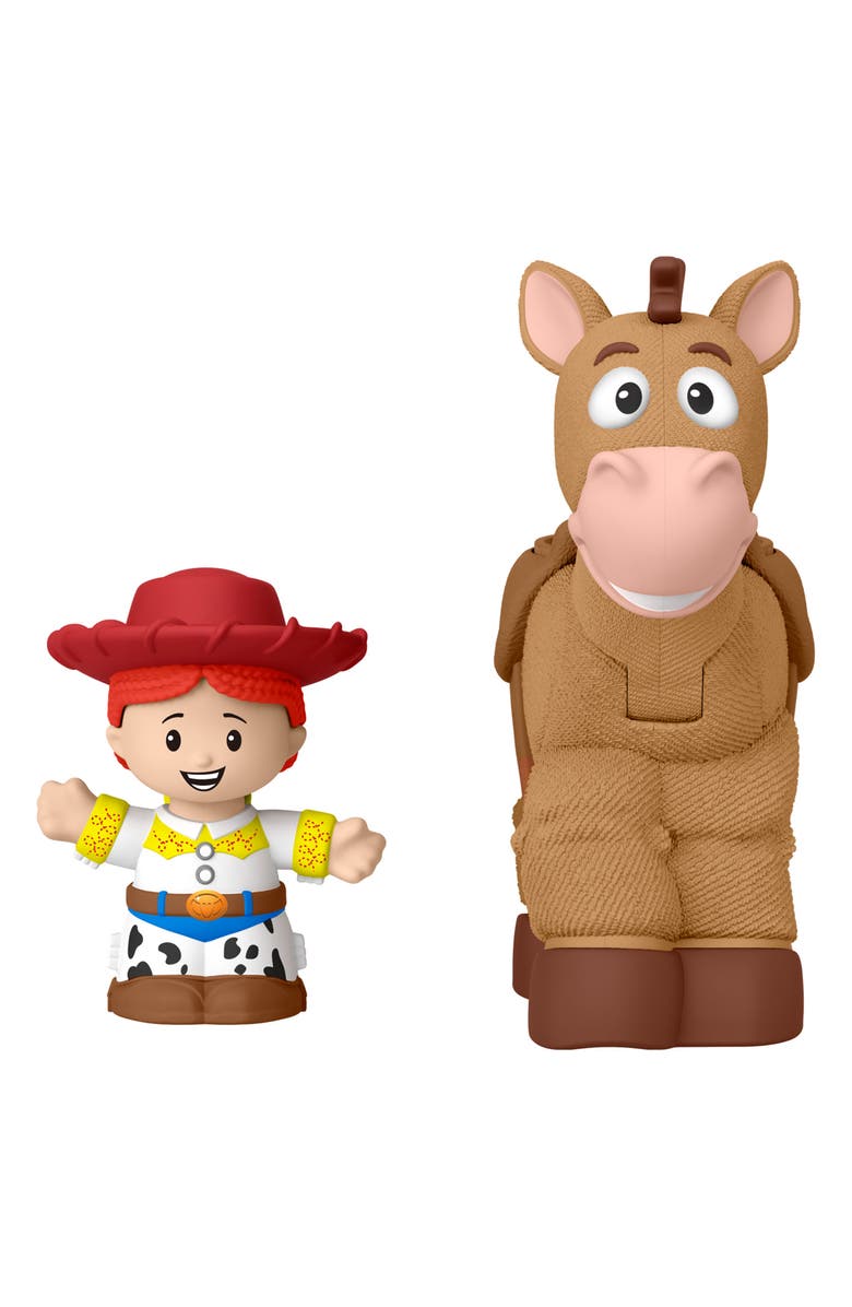 FISHER PRICE Little People Disney Pixar Toy Story Bobbin’ Bullseye & Jessie, Toddler Figure Set, Alternate, color, Asstorted
