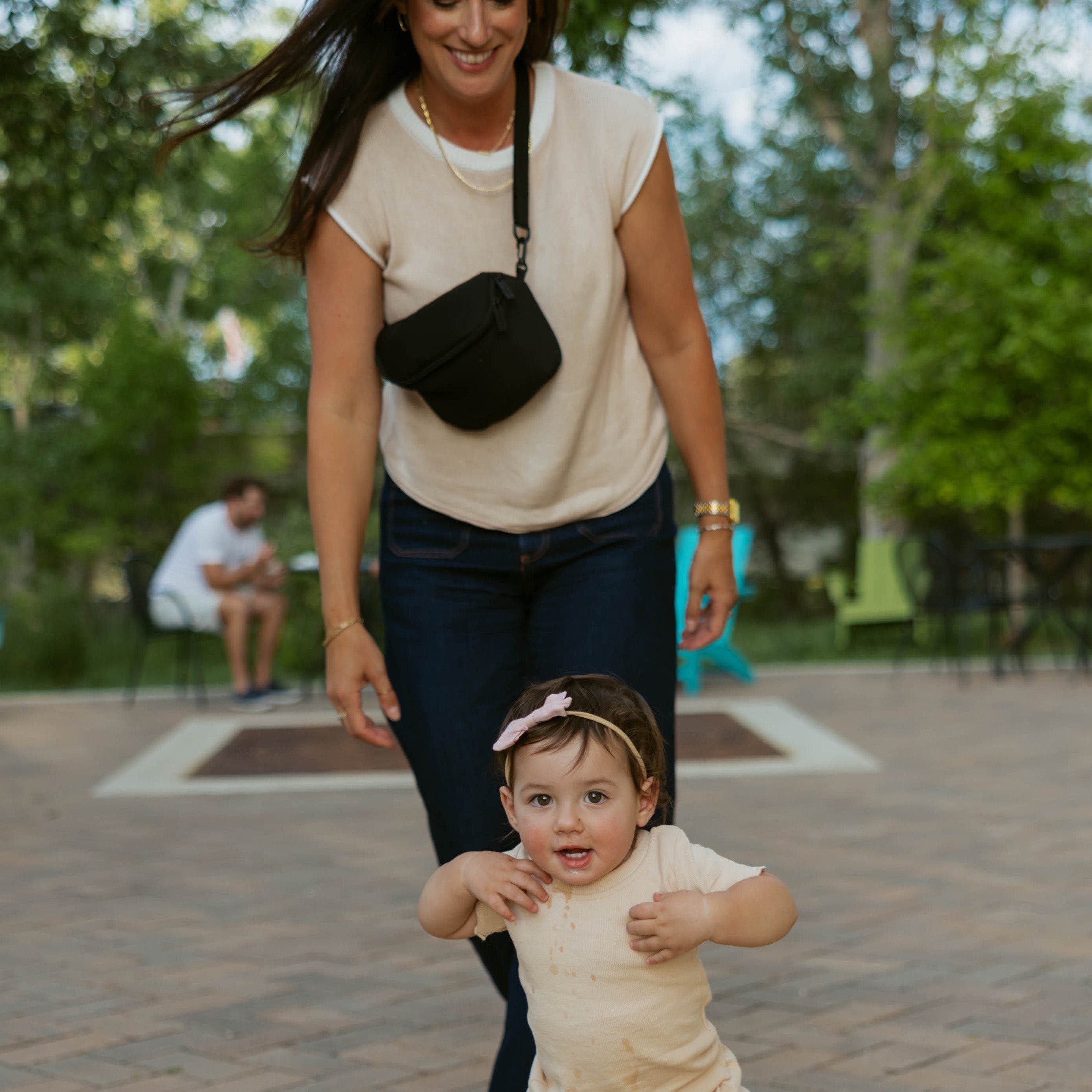 Parker Baby Co. Drift Neoprene Diaper Backpack, Alternate, color, Black