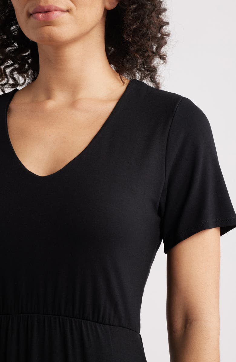 Loveappella Midi Dress, Alternate, color, Black