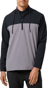 TravisMathew Meridian Quarter Zip Tech Hoodie
