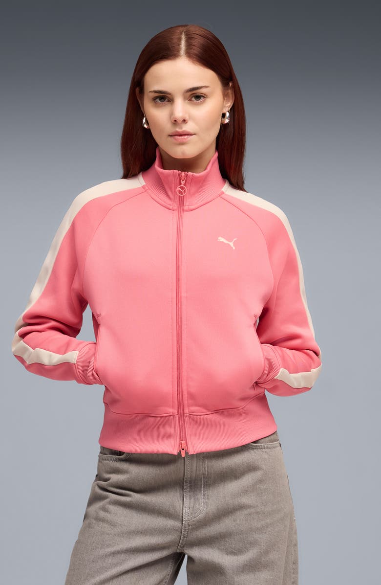 PUMA T7 Always On Short Track Jacket, Alternate, color, 