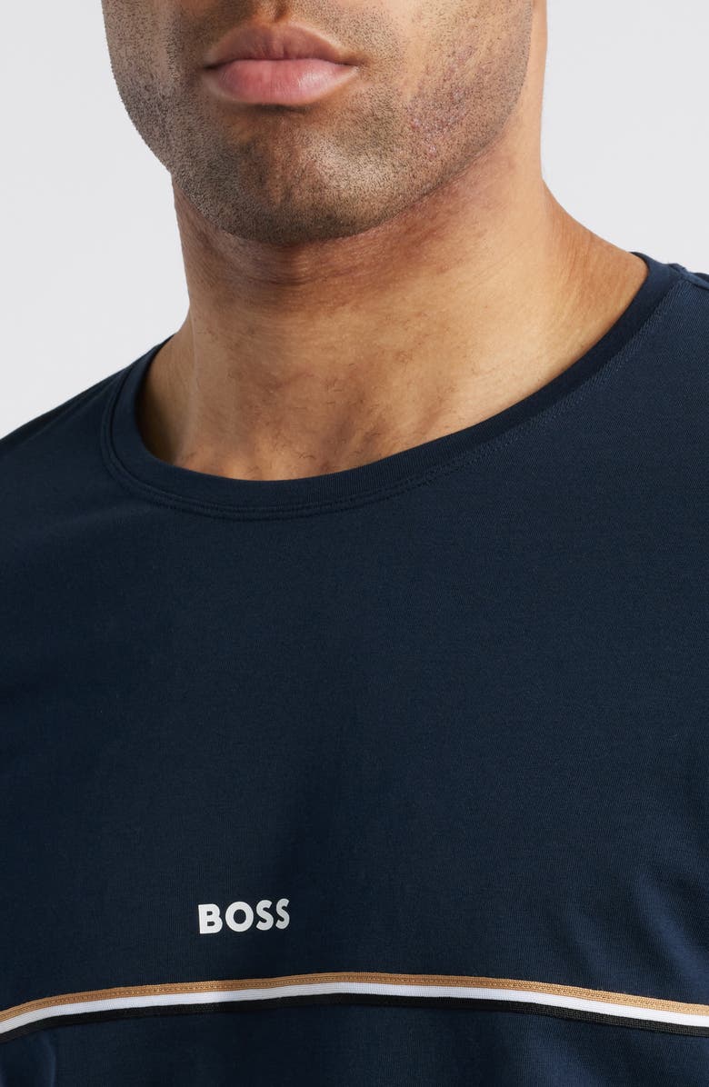 BOSS Unique Long Sleeve Pajama T-Shirt, Alternate, color, 