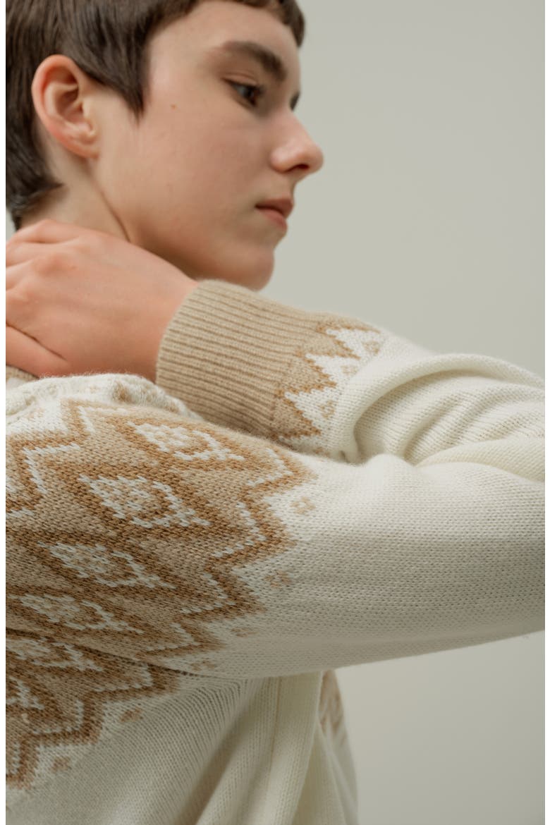 Women's Wool-Cashmere Fair Isle Sweater, Alternate, color, Fair Isle