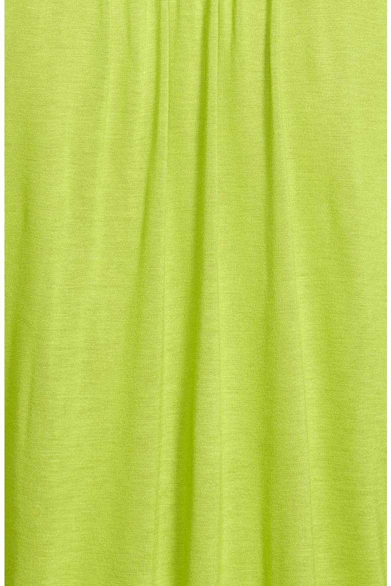 Scoop Neck Jersey Peasant Top, Alternate, color, PEAR