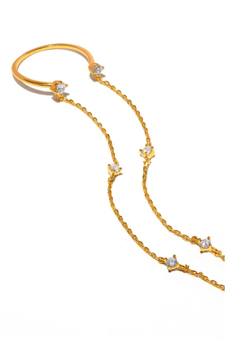Kailua Hand Chain, Alternate, color, GOLD