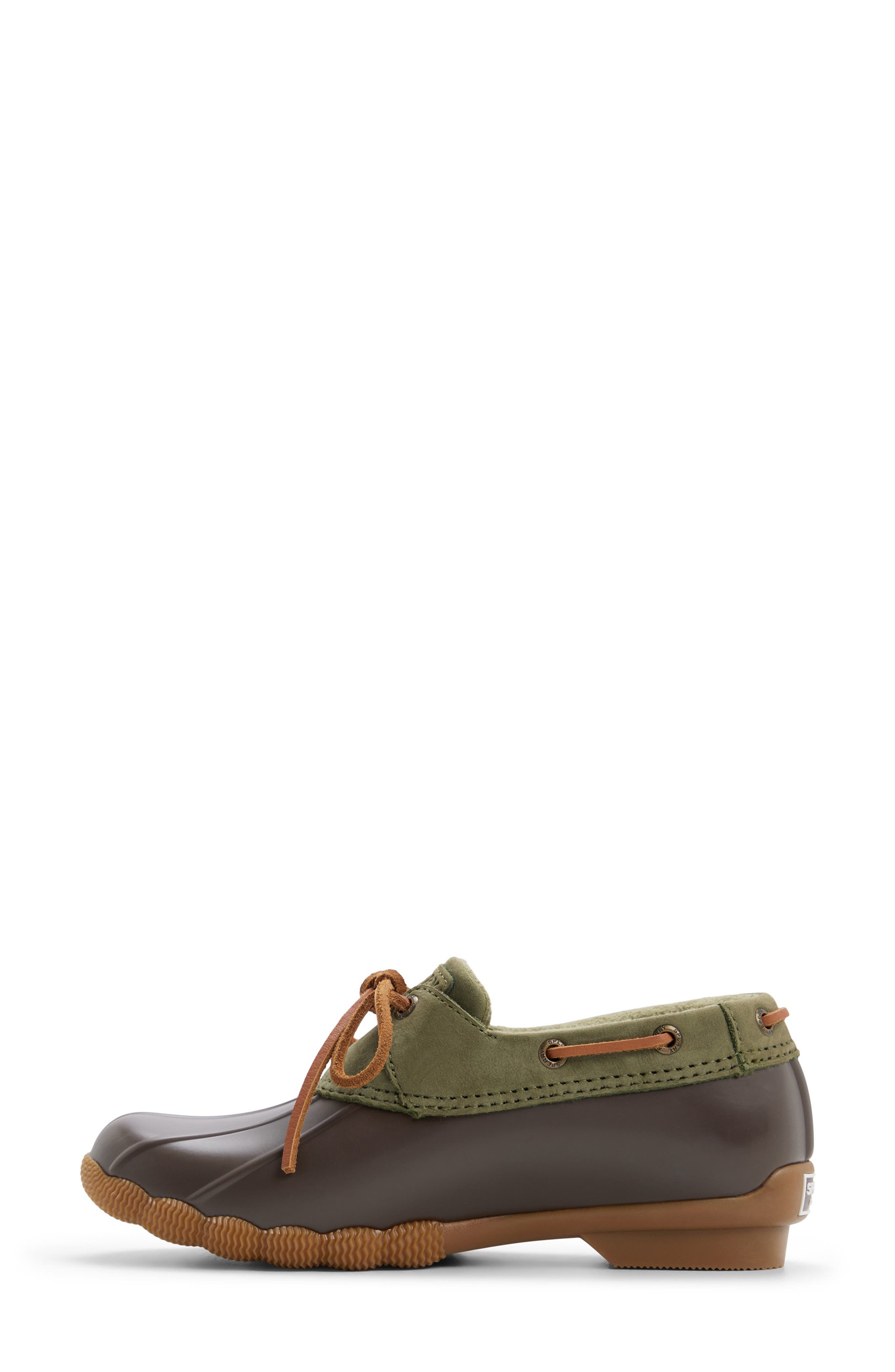 Saltwater™ 1 Eye Waterproof Duck Shoe, Alternate, color, KHAKI