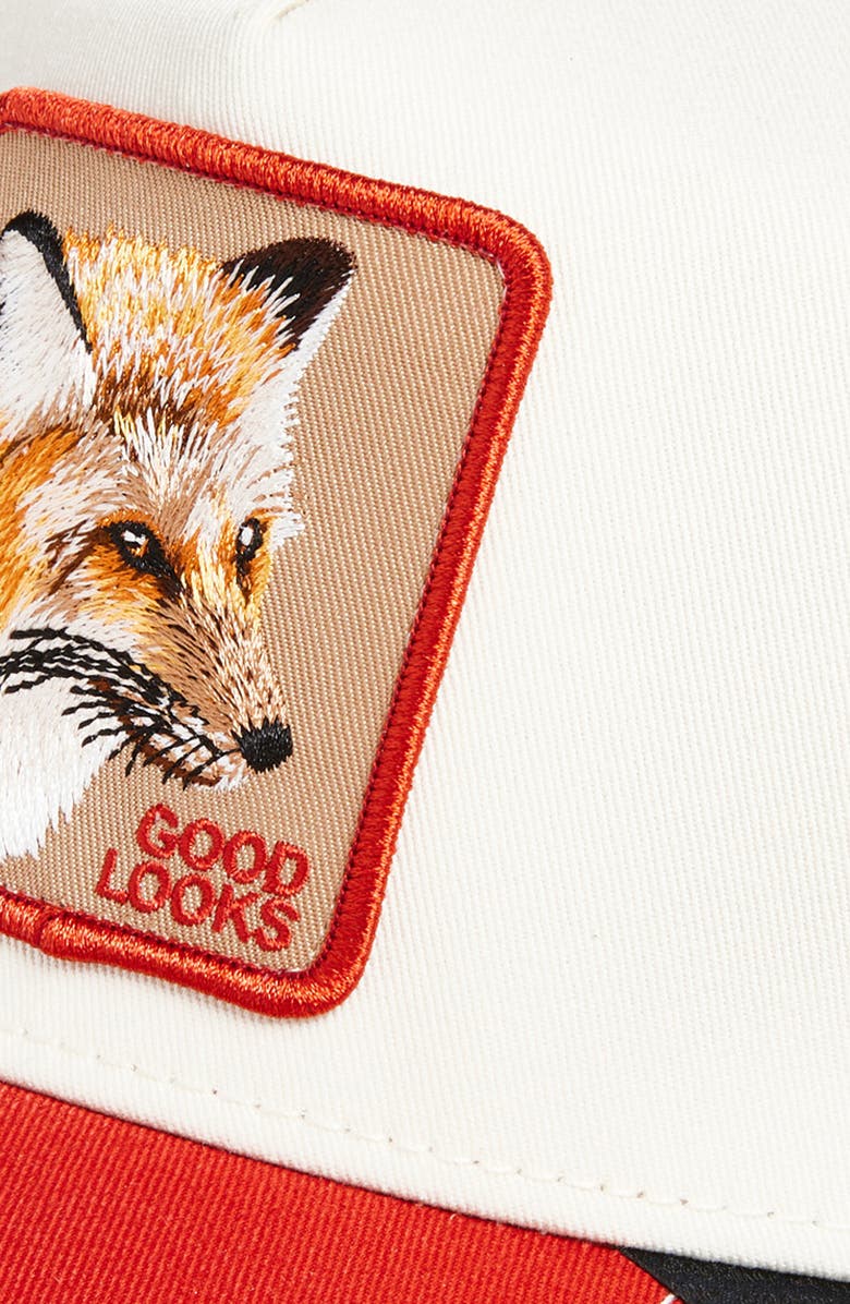 Goorin Bros. Fox Trucker Hat, Alternate, color, Multi Color Red
