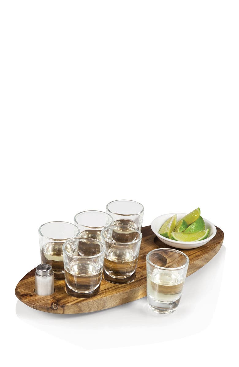 Legacy a Picnic Time Brand LEGACY Cantinero Shot Glass Serving Set, Alternate, color,