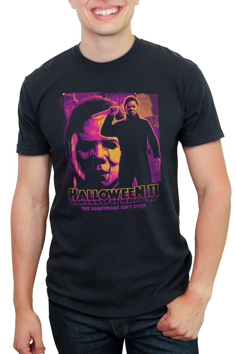 Men's Halloween II The Nightmare Isn't Over  Graphic T-Shirt, Main, color, Black