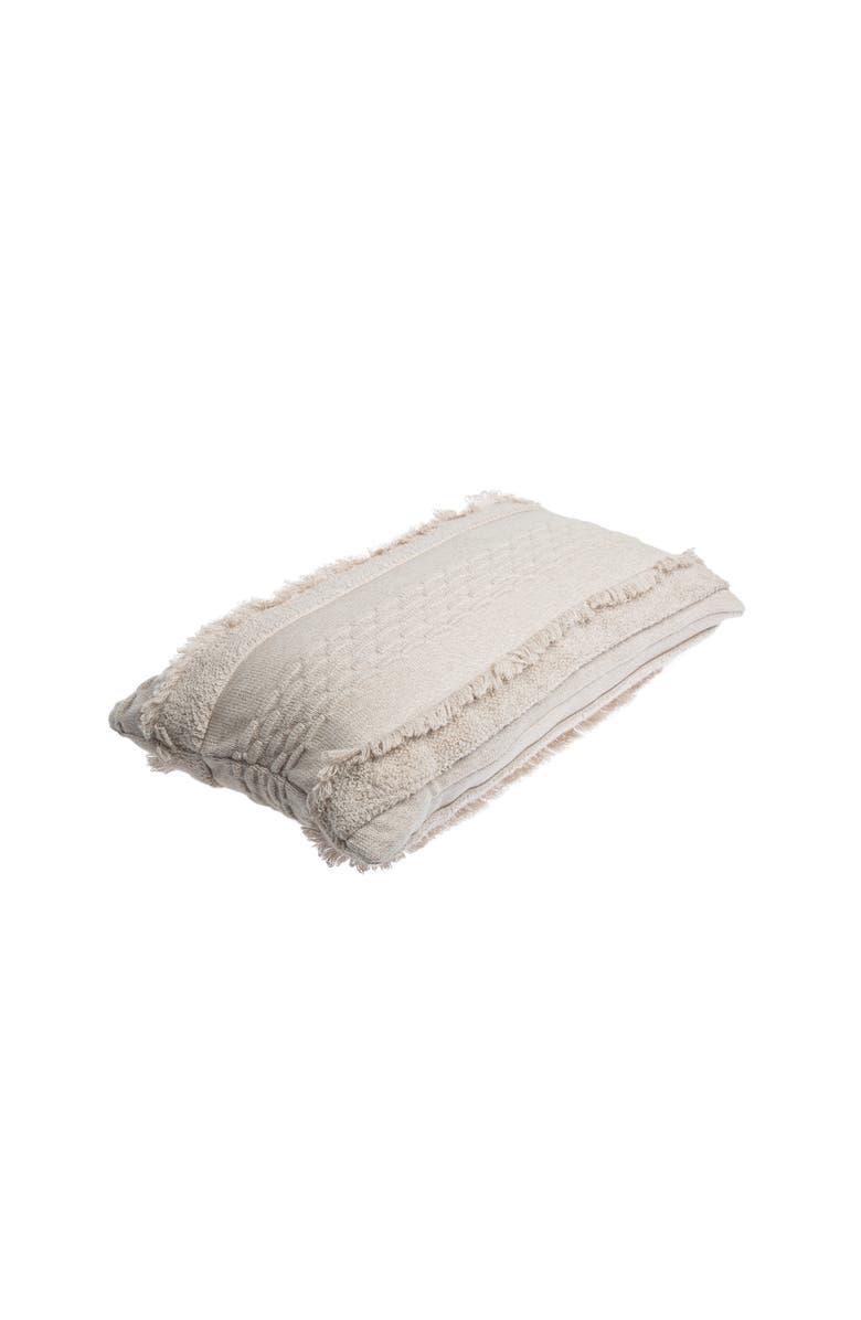 Lorena Canals Knitted Cushion Air Dune White, Alternate, color, Dune White