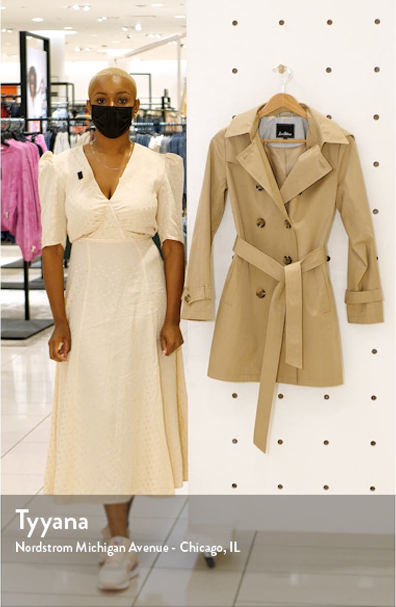 Water Repellent Hooded Trench Coat, sales video thumbnail