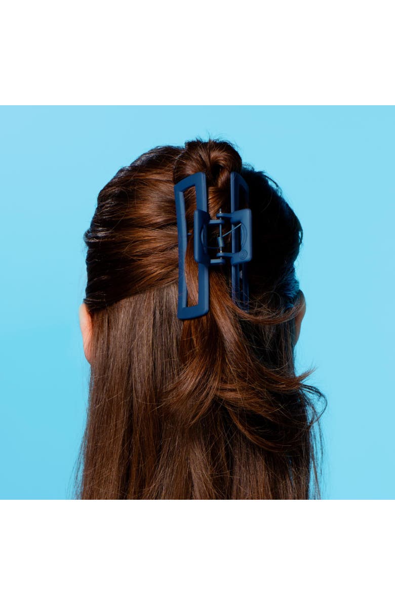 Gimme Beauty Thin Rectangle Claw Clip, Alternate, color, Brown