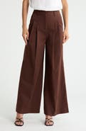 Derek Lam 10 Crosby Juliana Wide Leg Pleated Pants