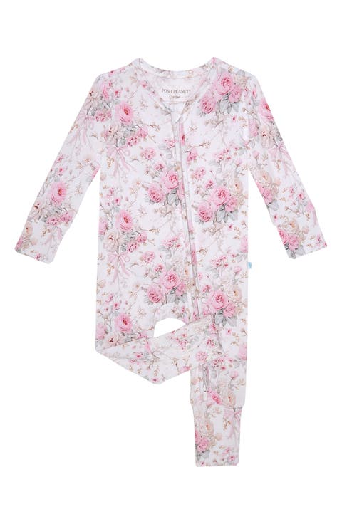 Print Convertible One-Piece Footie