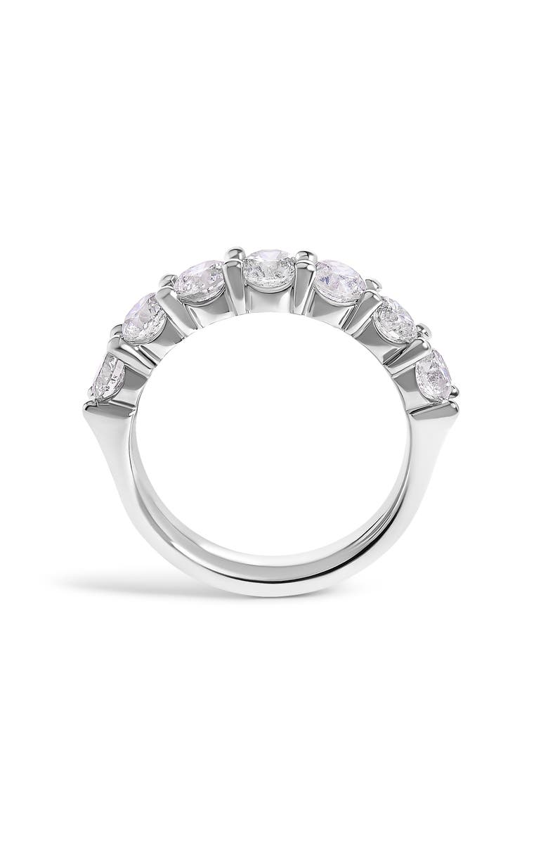 Haus of Brilliance 14K Gold 2.0 Cttw Diamond 7 Stone Band Ring, Alternate, color, White Gold