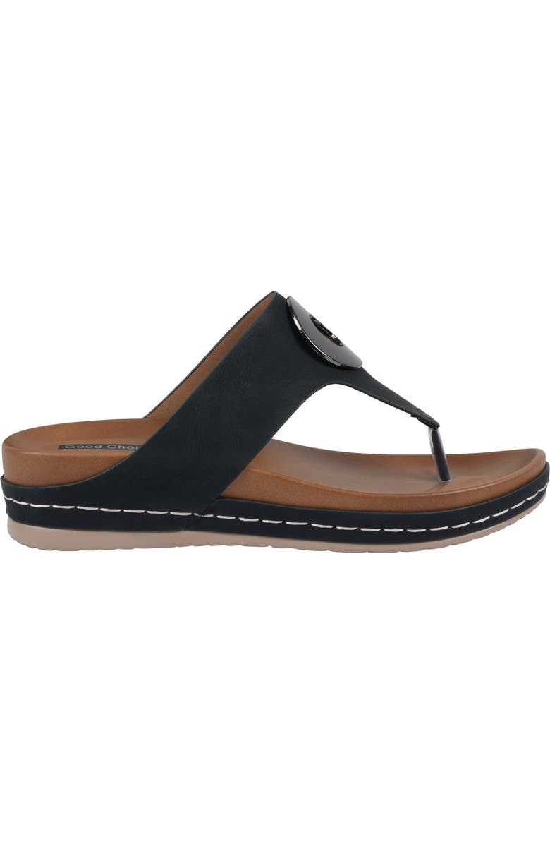 GC SHOES Seli Comfort Slide Sandal, Alternate, color, Black