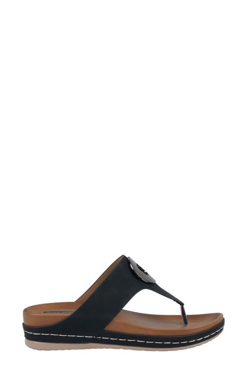 Gc Shoes Seli Comfort Slide Sandal In Black