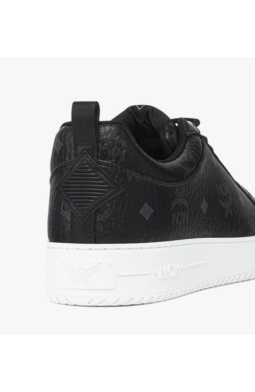 Mcm Neo Terrain Lo Sneakers In Black