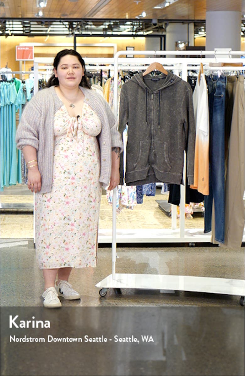 Acid Wash Fleece Zip Hoodie, sales video thumbnail