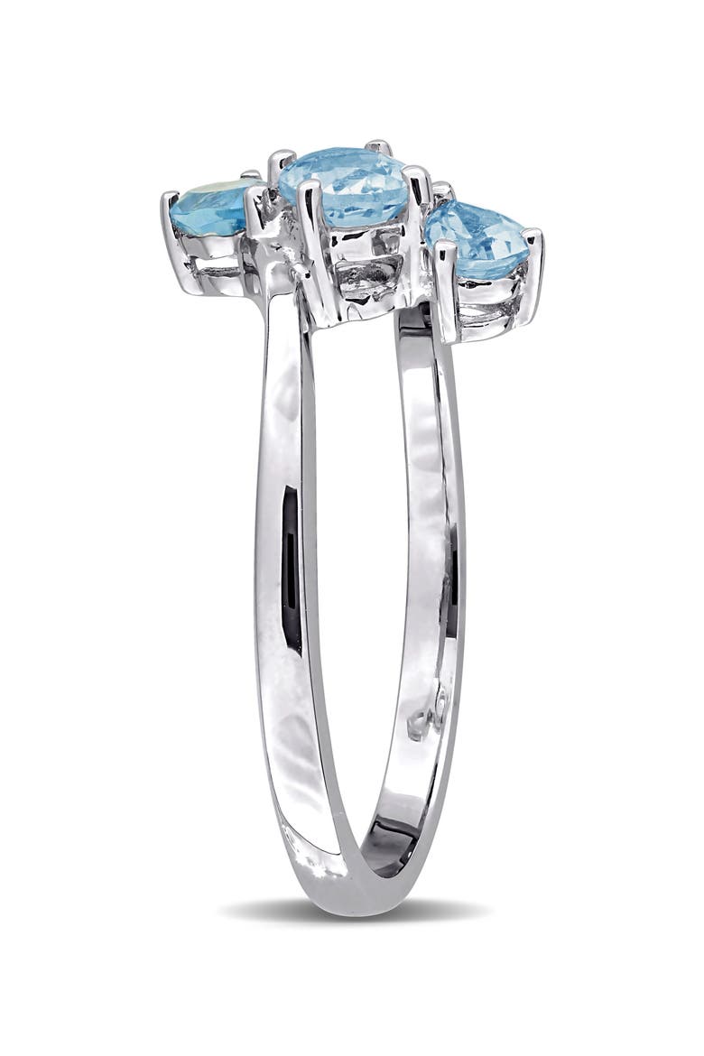 Swiss Blue Topaz Bypass Ring, Alternate, color, BLUE