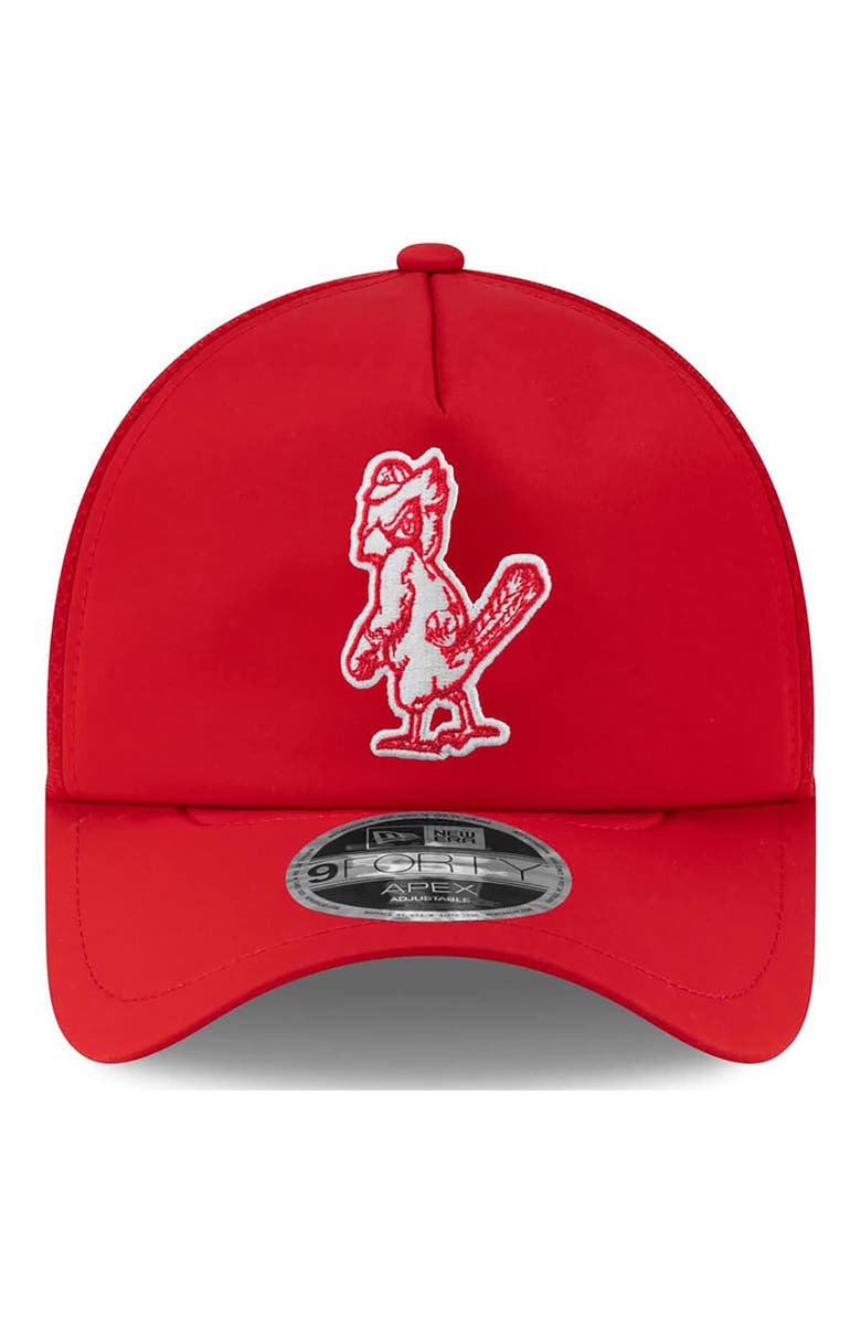 New Era Men's New Era Red St. Louis Cardinals 2026 Batting Practice Alternate Apex 9FORTY Adjustable Hat, Alternate, color, Red