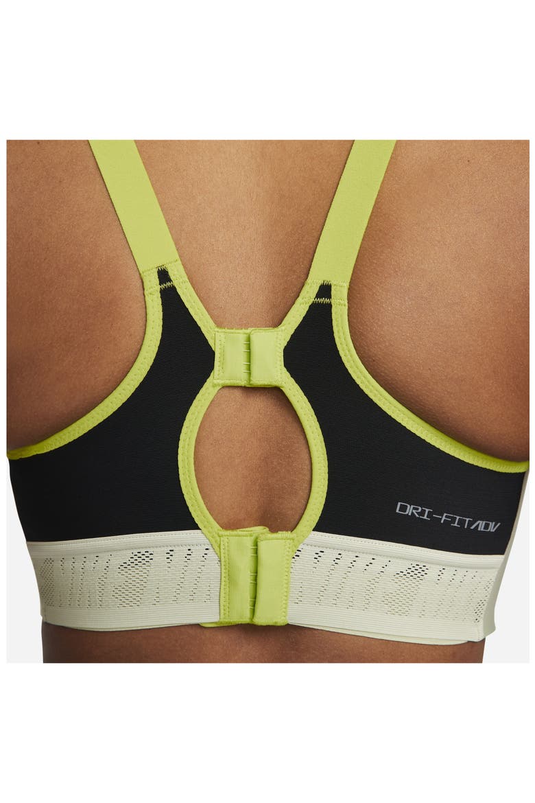 Alpha UltraBreathe Sports Bra, Alternate, color, OLIVE AURA/ ATOMIC GREEN
