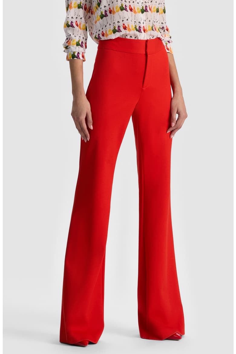 Andrew Bootcut Pants, Alternate, color, CHILI PEPPER