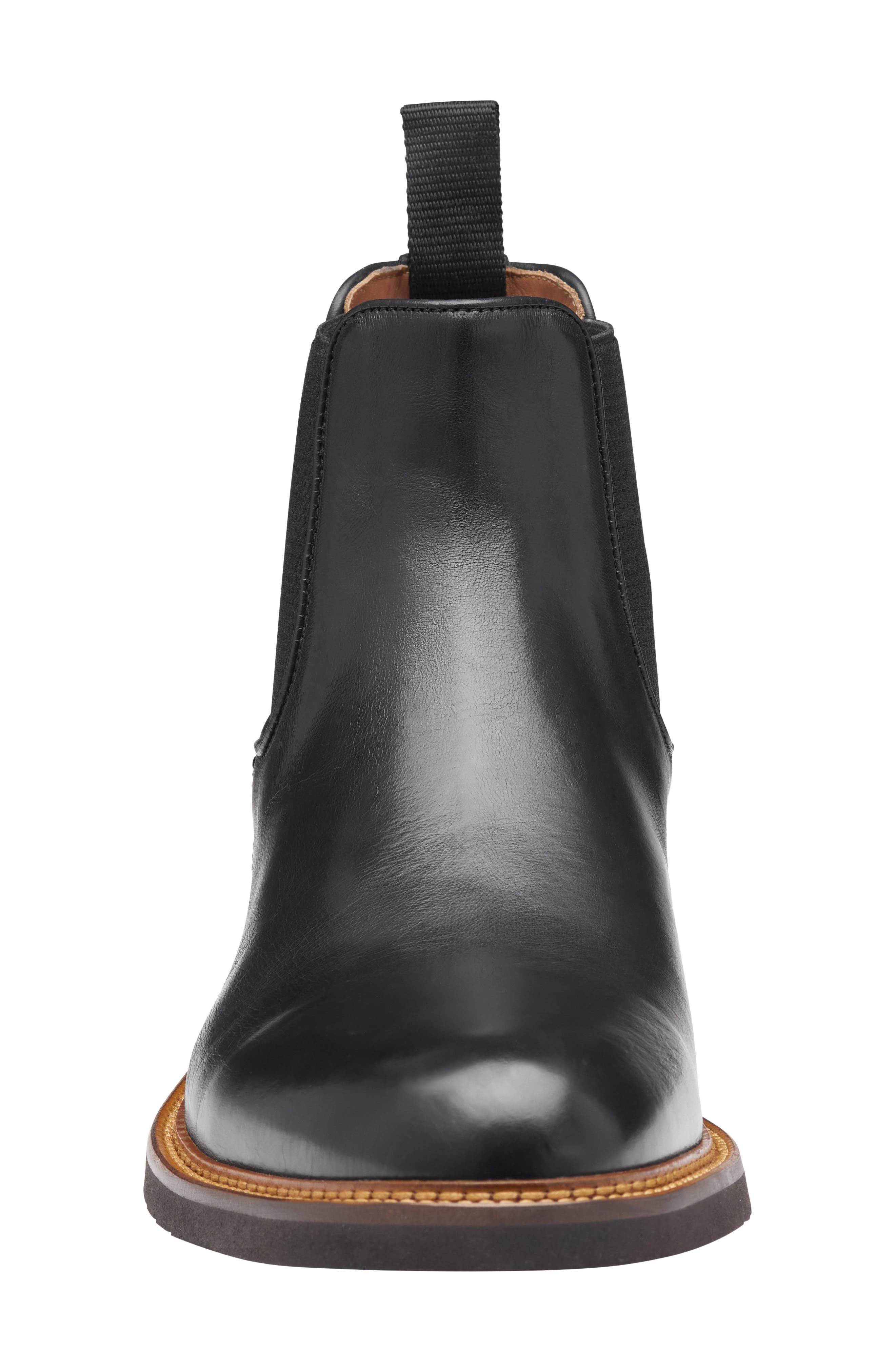 Hartford Chelsea Boot, Alternate, color, BLACK ITALIAN CALFSKIN
