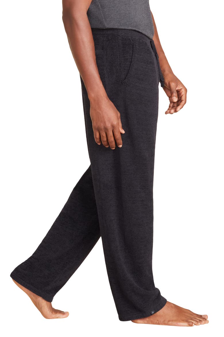 Fleece Lounge Pants, Alternate, color, BLACK