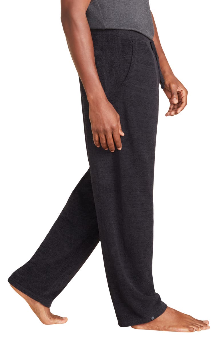 Barefoot Dreams<sup>®</sup> Fleece Lounge Pants, Alternate, color, Black