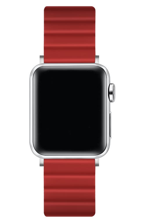 The Posh Tech Silicone Apple Watch® Watchband In Red