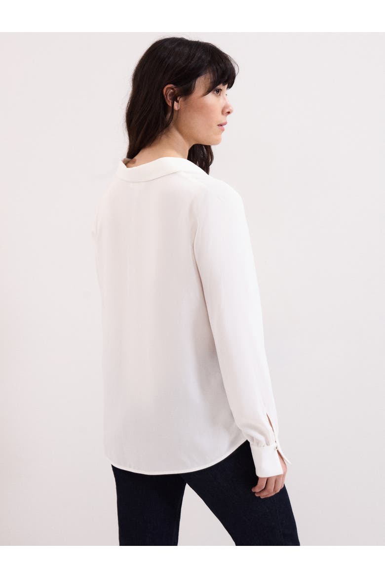 Button Detailed Ashton Ivory Shirt, Alternate, color, Ivory