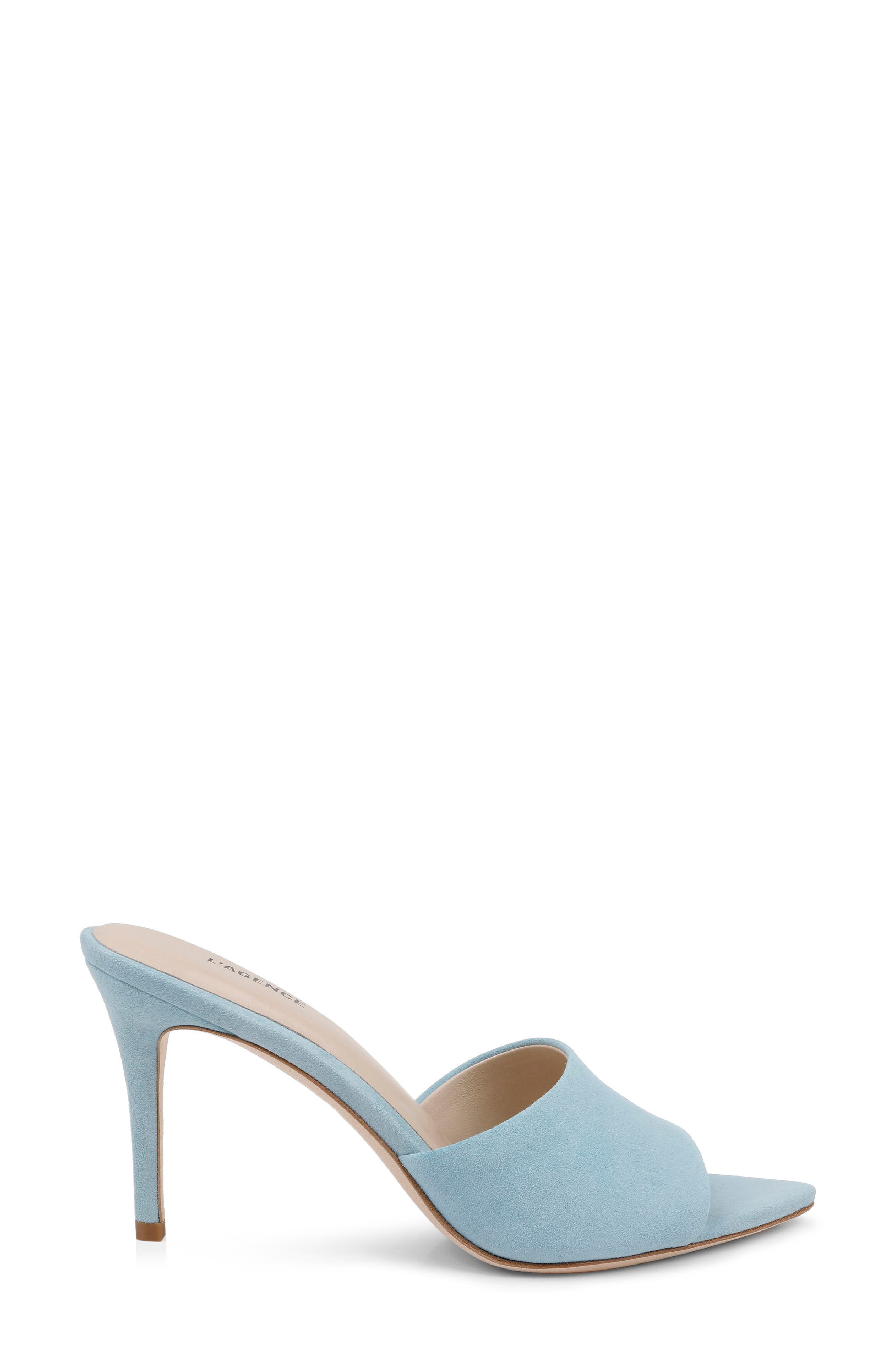 Lolita Pointed Toe Sandal, Alternate, color, PALE BLUE