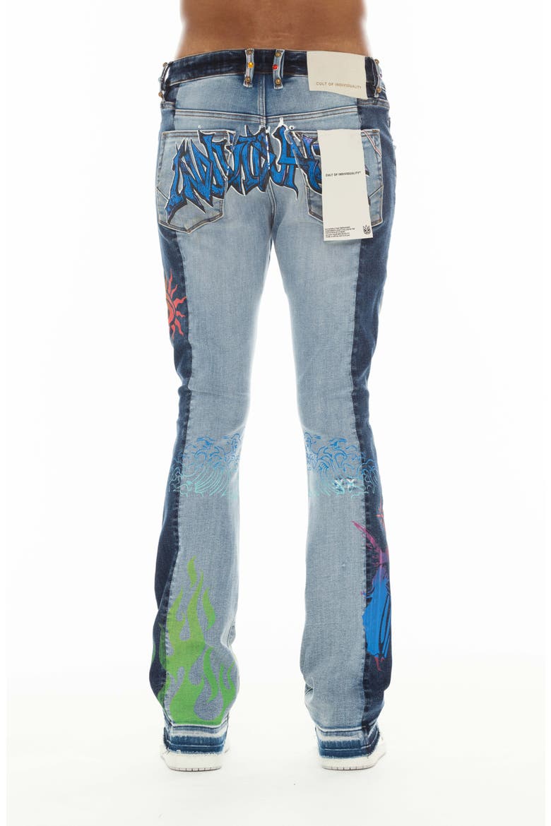 Lenny 603 Bootcut Jeans, Alternate, color, SUNNY DAZE