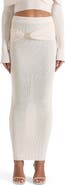 Manière De Voir Amy Asymmetric Midaxi Skirt With Hardware Detail