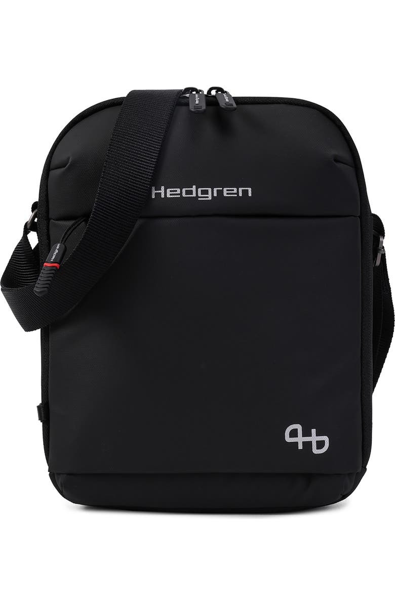 Hedgren Walk RFID Water Repellent Crossbody Bag, Main, color, Black