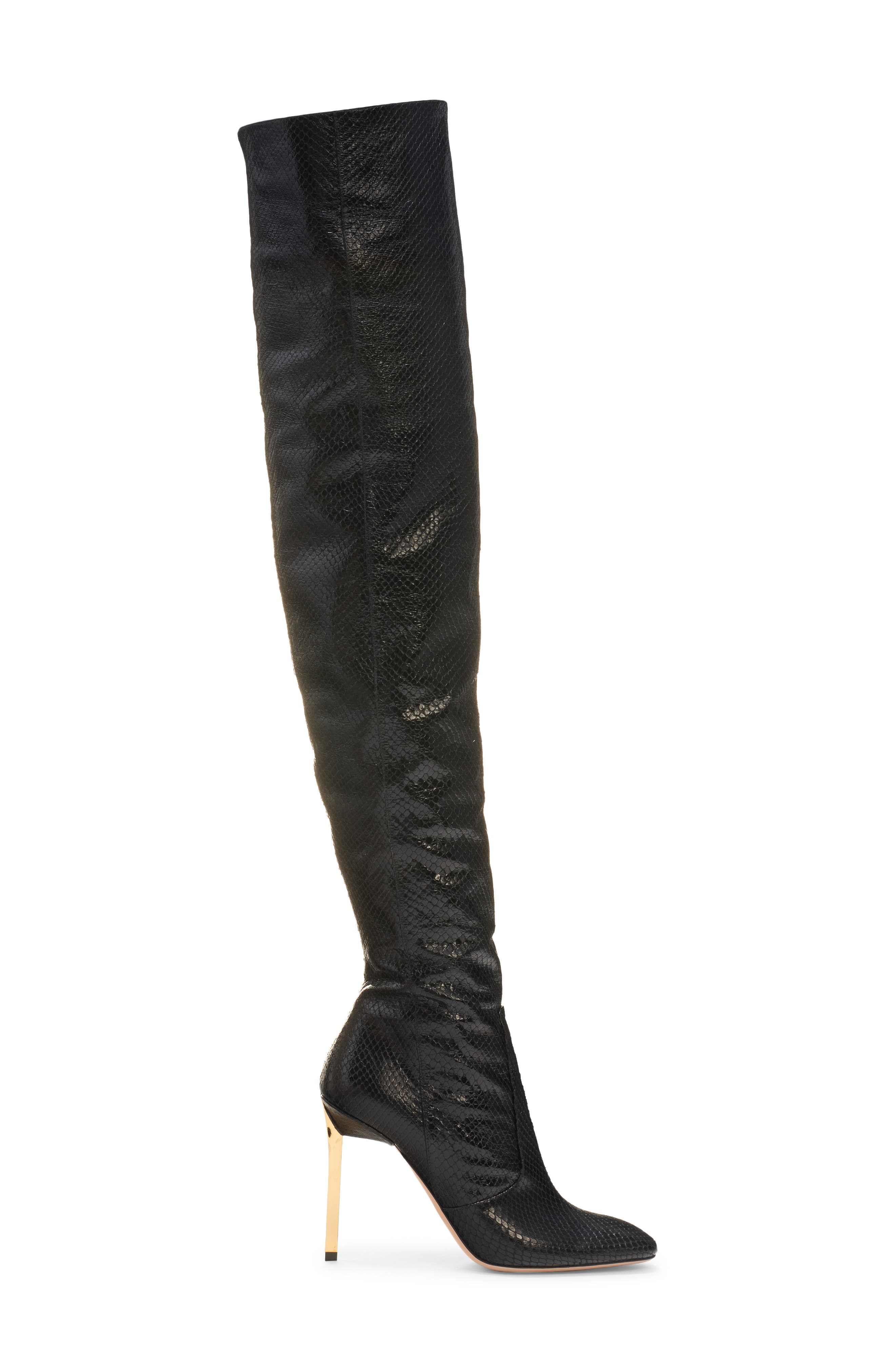 Carine Over The Knee Boot, Alternate, color, BLACK
