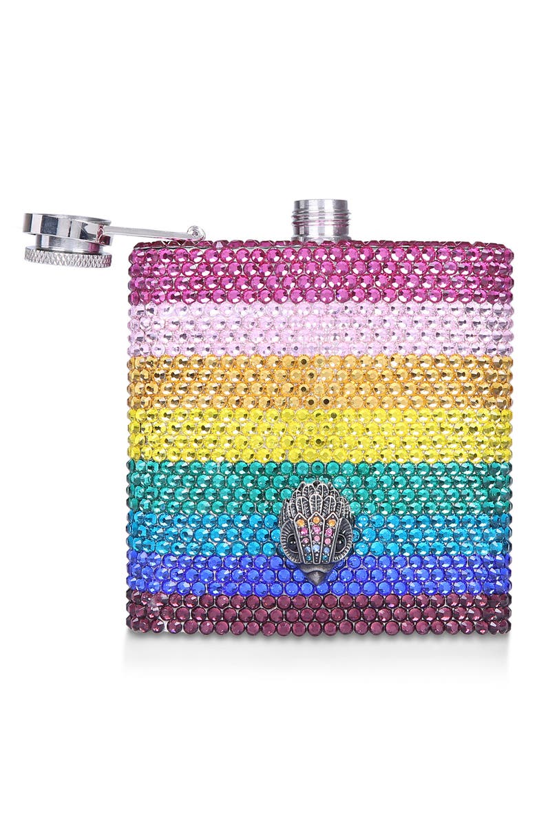 Kurt Geiger London Crystal Flask, Main, color, 