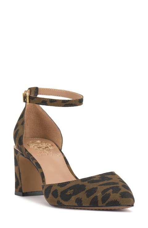Hendriy Ankle Strap Pointed Toe Pump (Women)