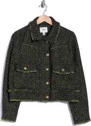 JASON WU Tweed Jean Jacket