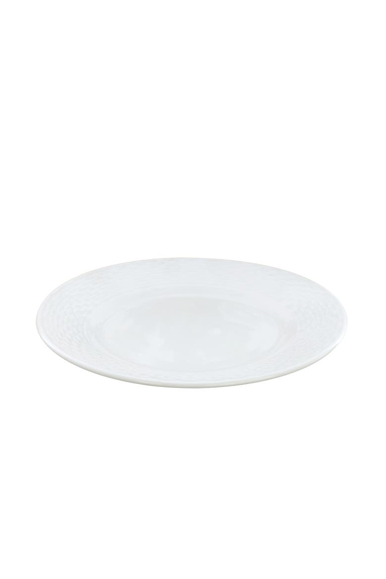 Ophelia 6 Piece Stoneware Salad Plate Set in White, Alternate, color, White