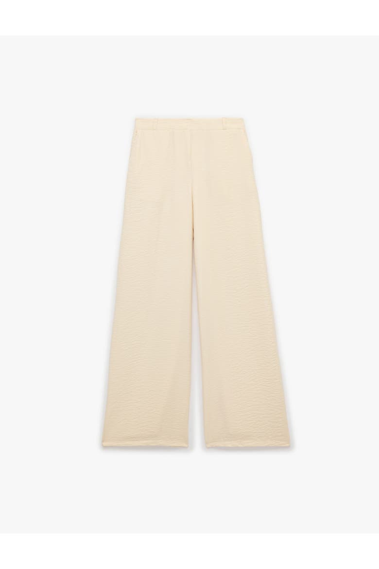 Straight Full Length Belted Wide Leg Pants, Alternate, color, BEIGE