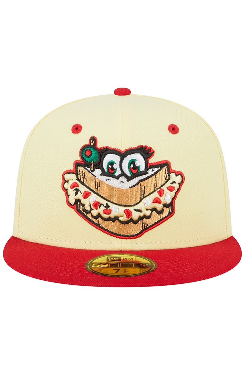 New Era Men's New Era Yellow Augusta GreenJackets Theme Nights Augusta Pimento Cheese 59FIFTY Fitted Hat, Alternate, color, Yellow