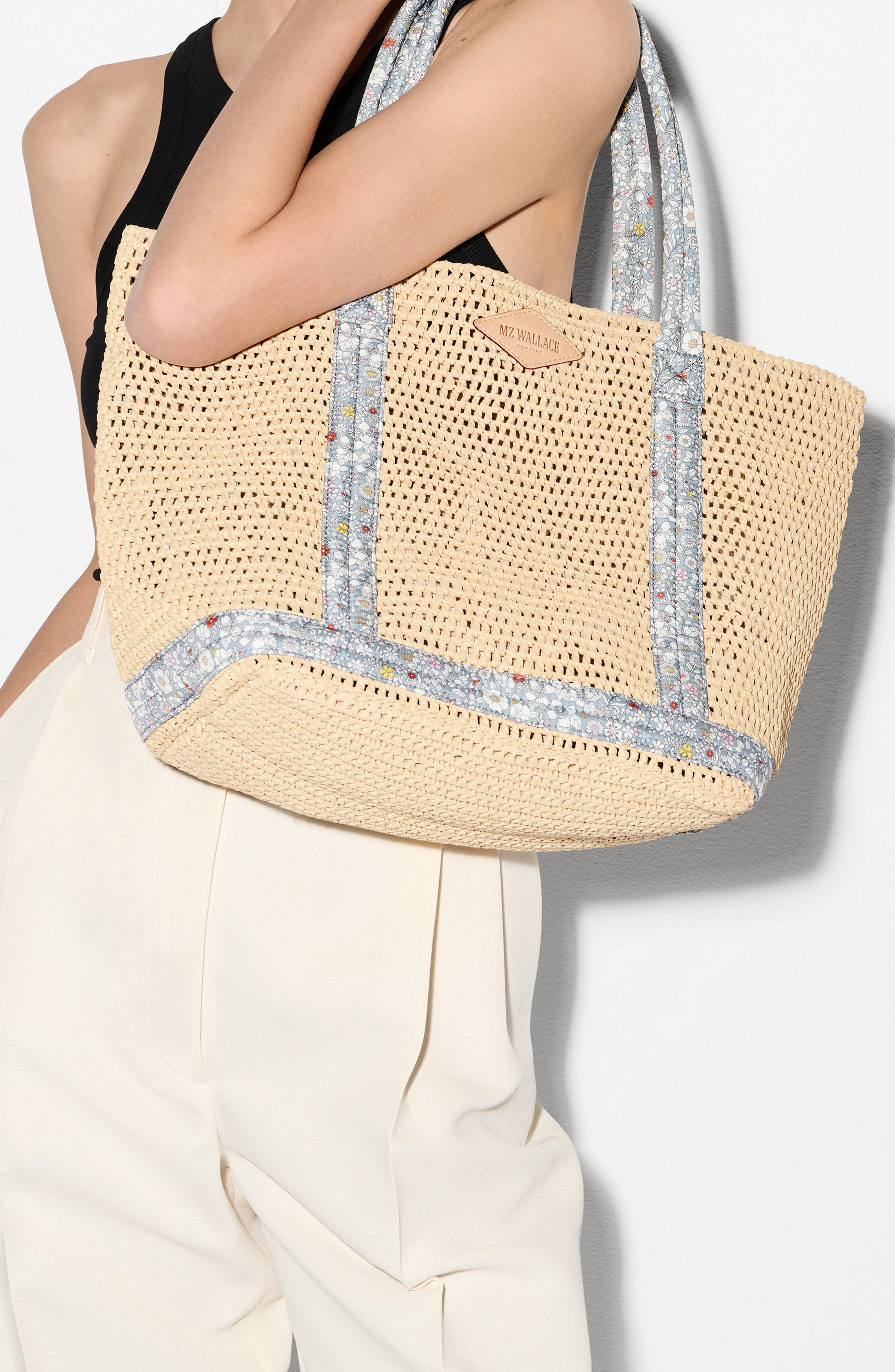 MZ Wallace Medium Crochet Tote, Alternate, color, Junes Meadow